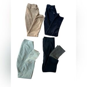 Bundle of 4: Bluedog and Laughing Child Leggings - Size 8